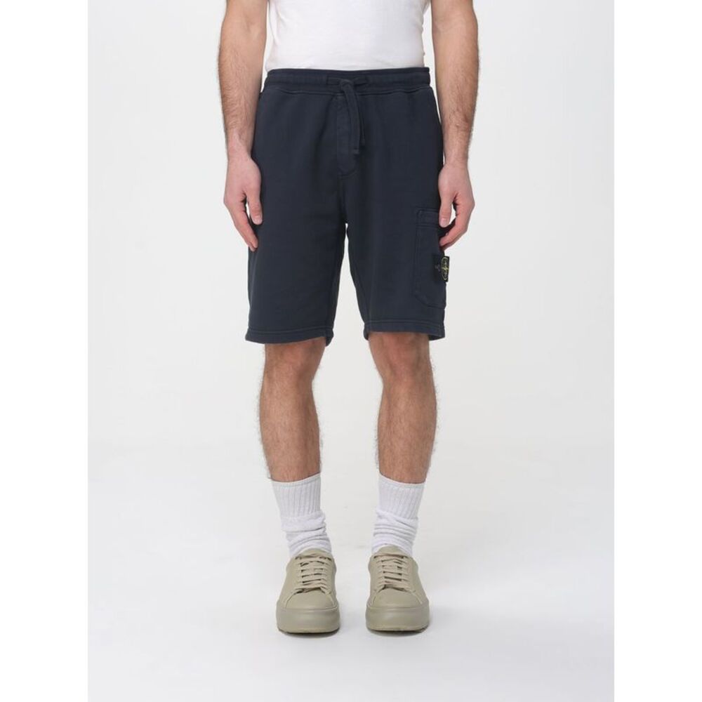 Stone Island Men Cotton Jogging Shorts Stone Island